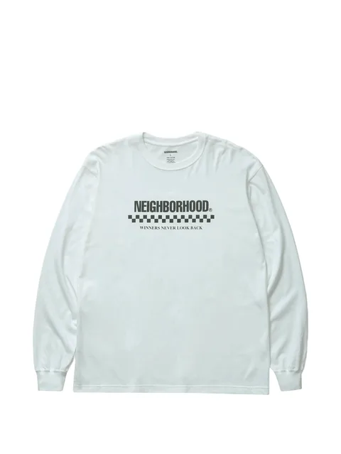 long-sleeve crew-neck T-shirt