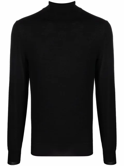 roll-neck sweater