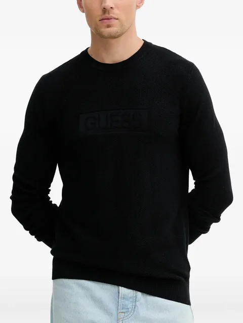 Harrison logo-lettering sweater