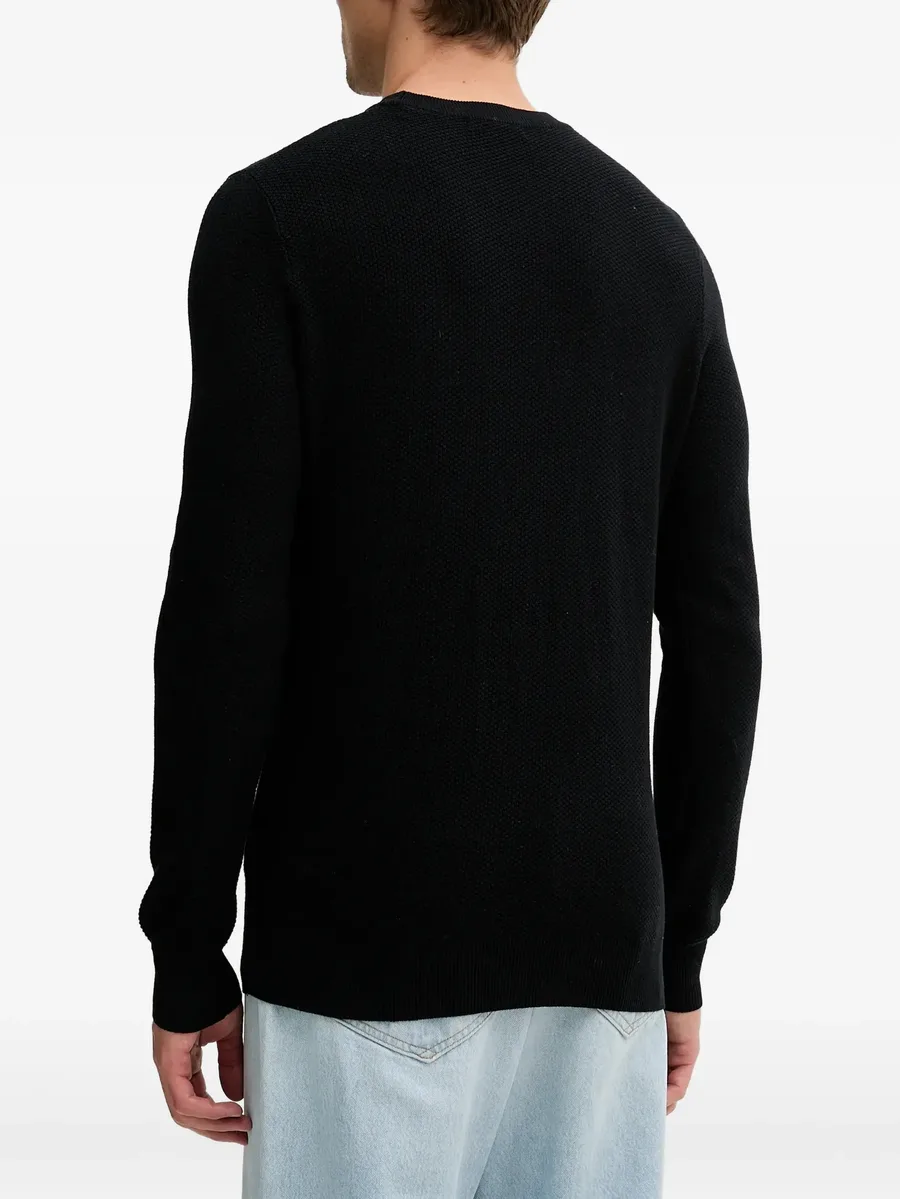 Harrison logo-lettering sweater 6