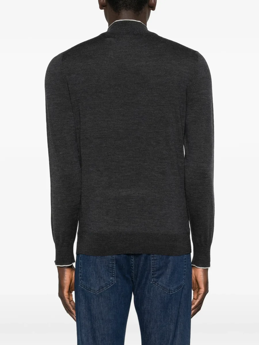 zip-fastening sweater 7