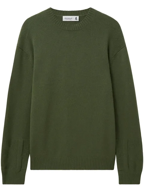round-neck cashmere jumper