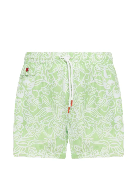 floral swim shorts