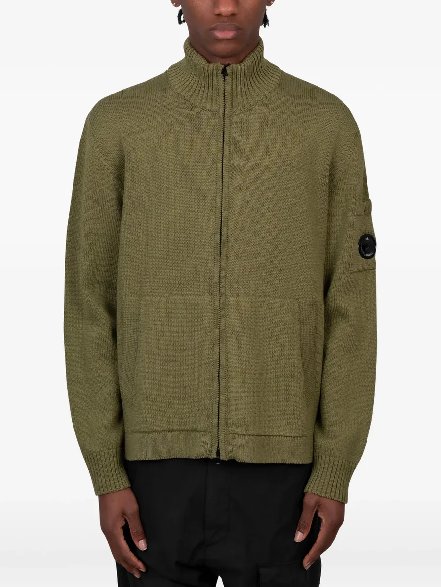 zip-up cardigan 1