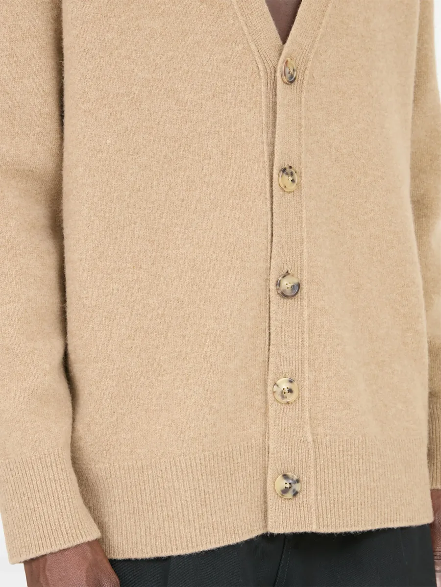 V-neck wool cardigan 14