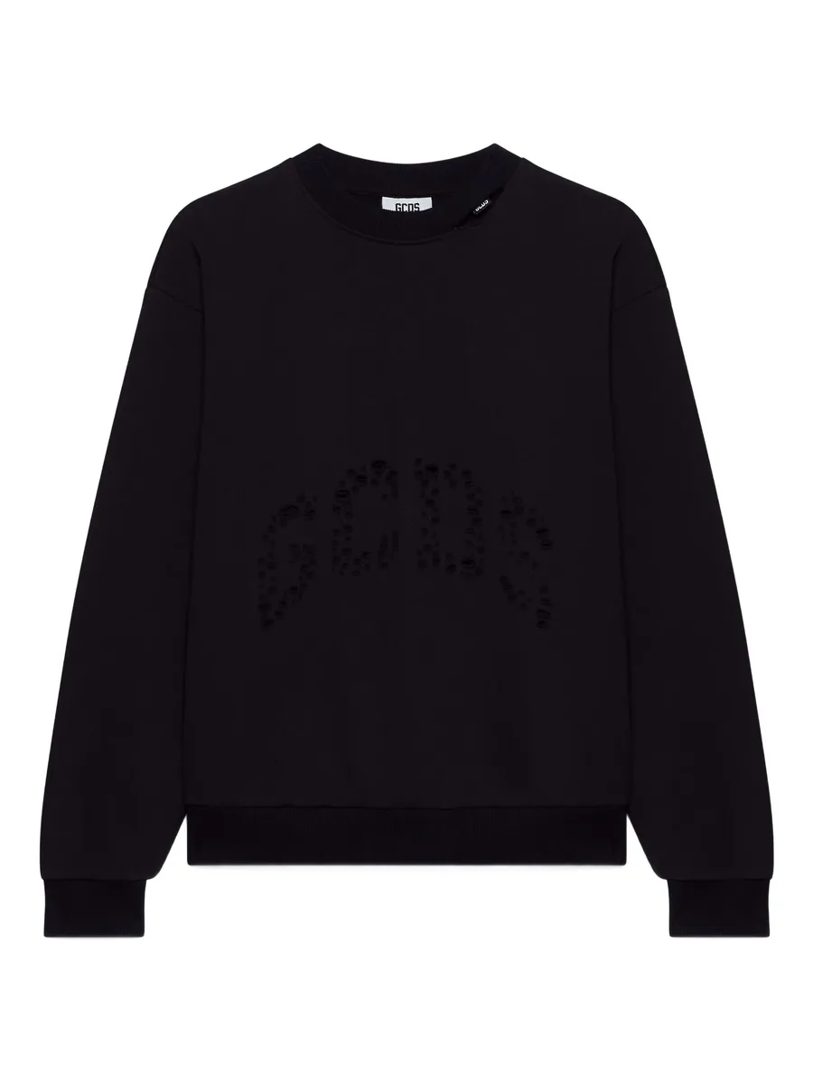 distressed-effect sweatshirt 2