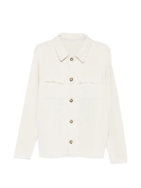 buttoned pocket cardigan