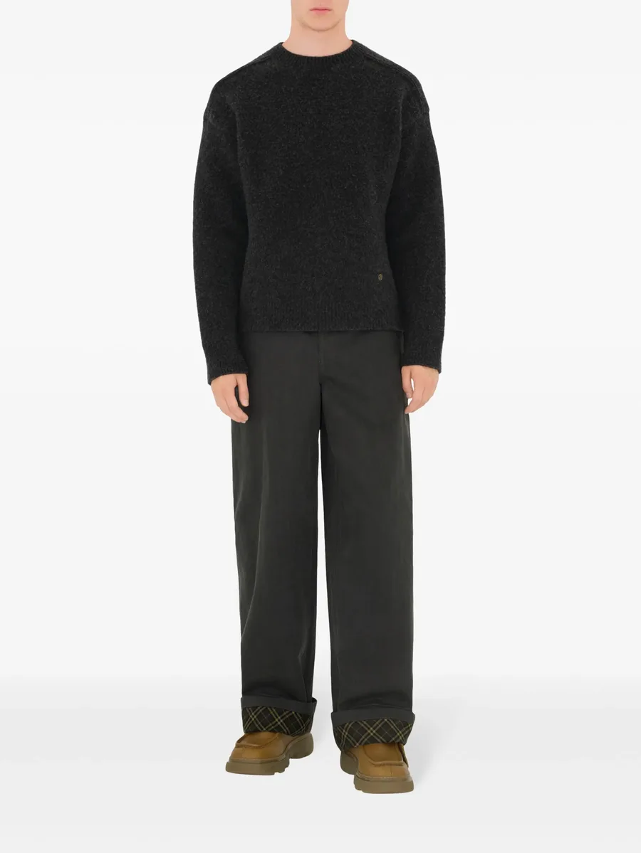 crew-neck knit jumper 3