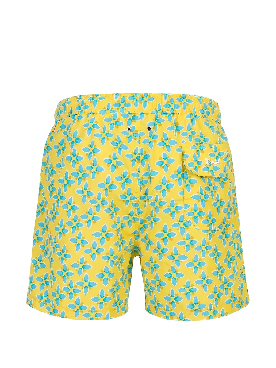 floral-print swim shorts 4