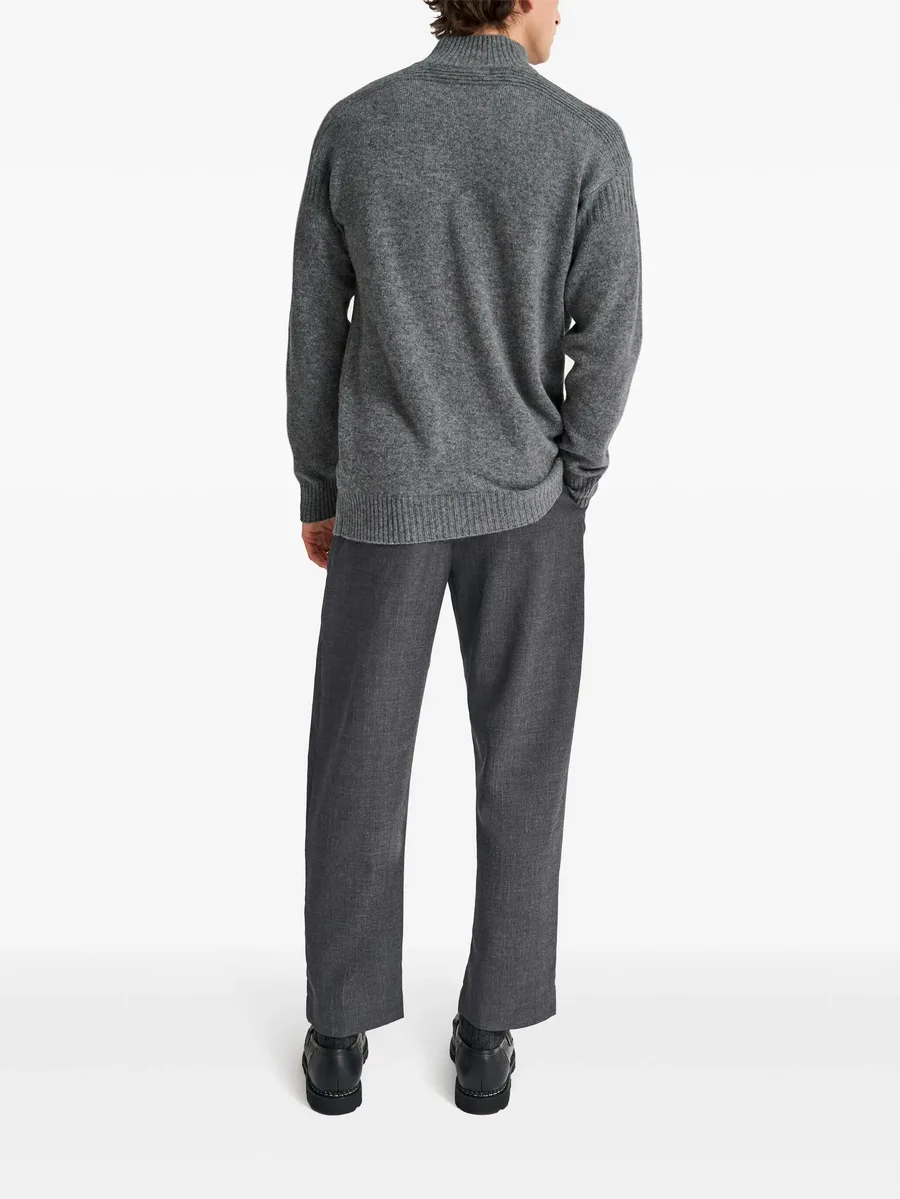 zip cashmere jumper 5