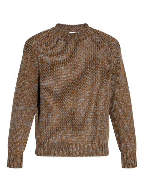 high-neck sweater