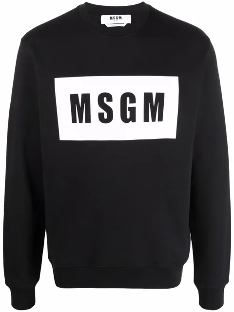 logo-print sweatshirt