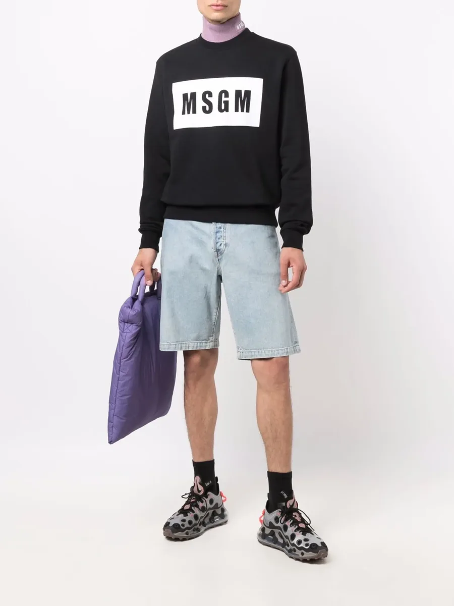 logo-print sweatshirt 4
