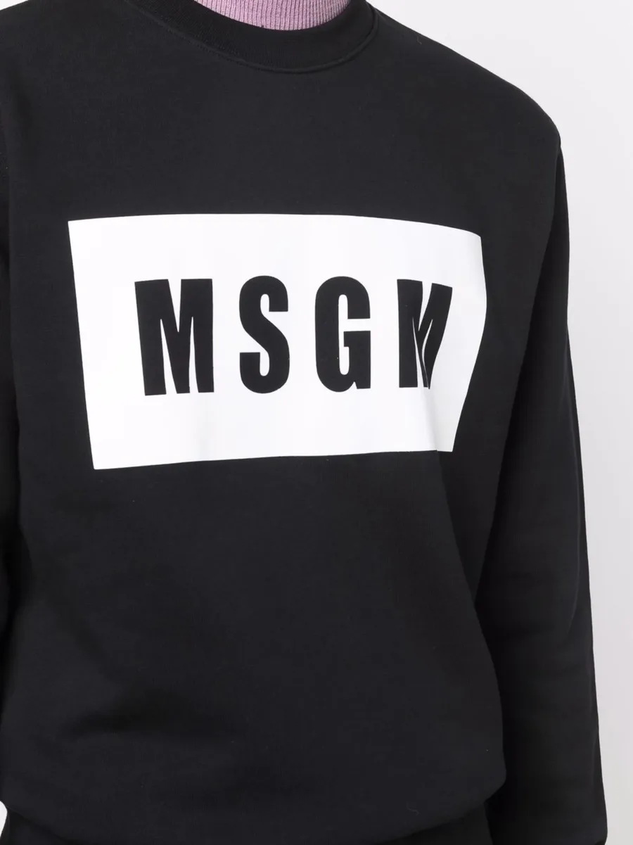 logo-print sweatshirt 9