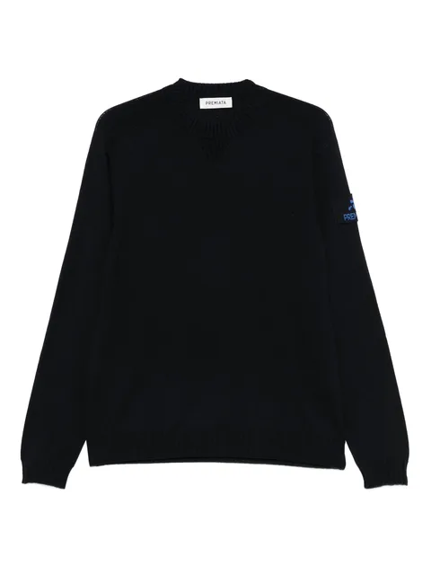 logo-plaque sweater
