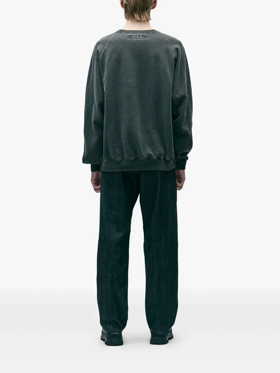 skull-embroidered sweatshirt 6