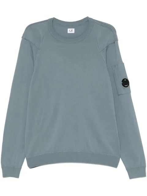 Lens-detail sweater