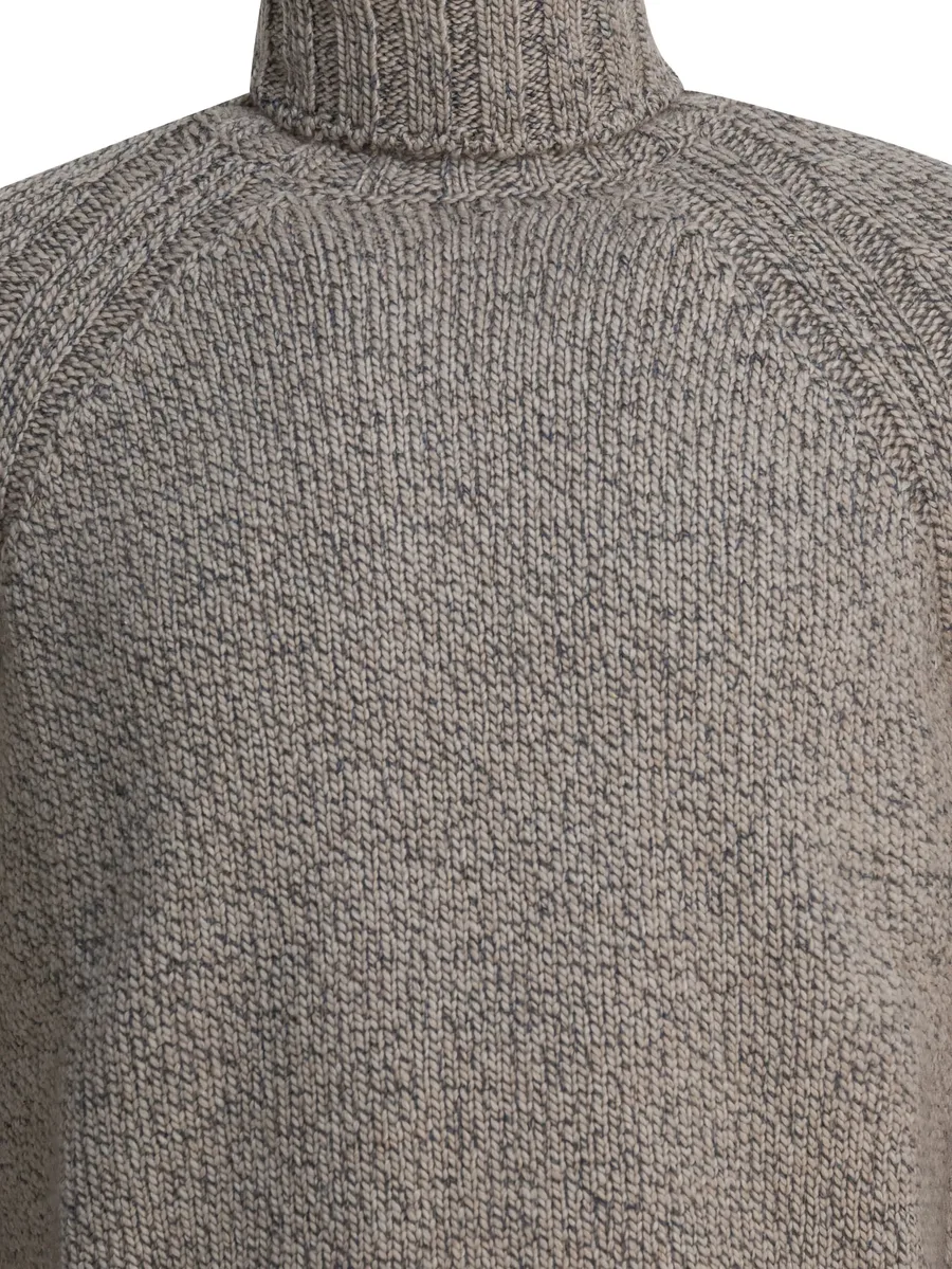 roll-neck knitted sweater 8