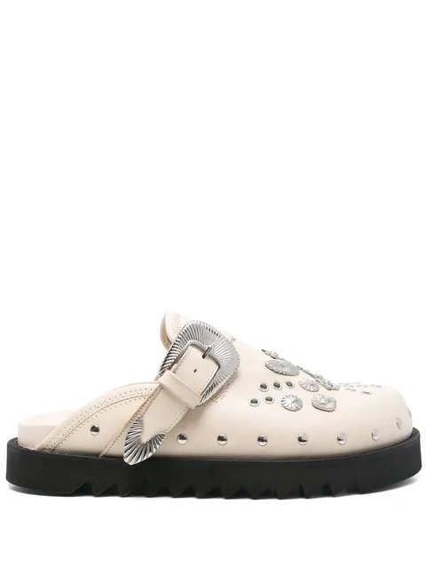studded slippers
