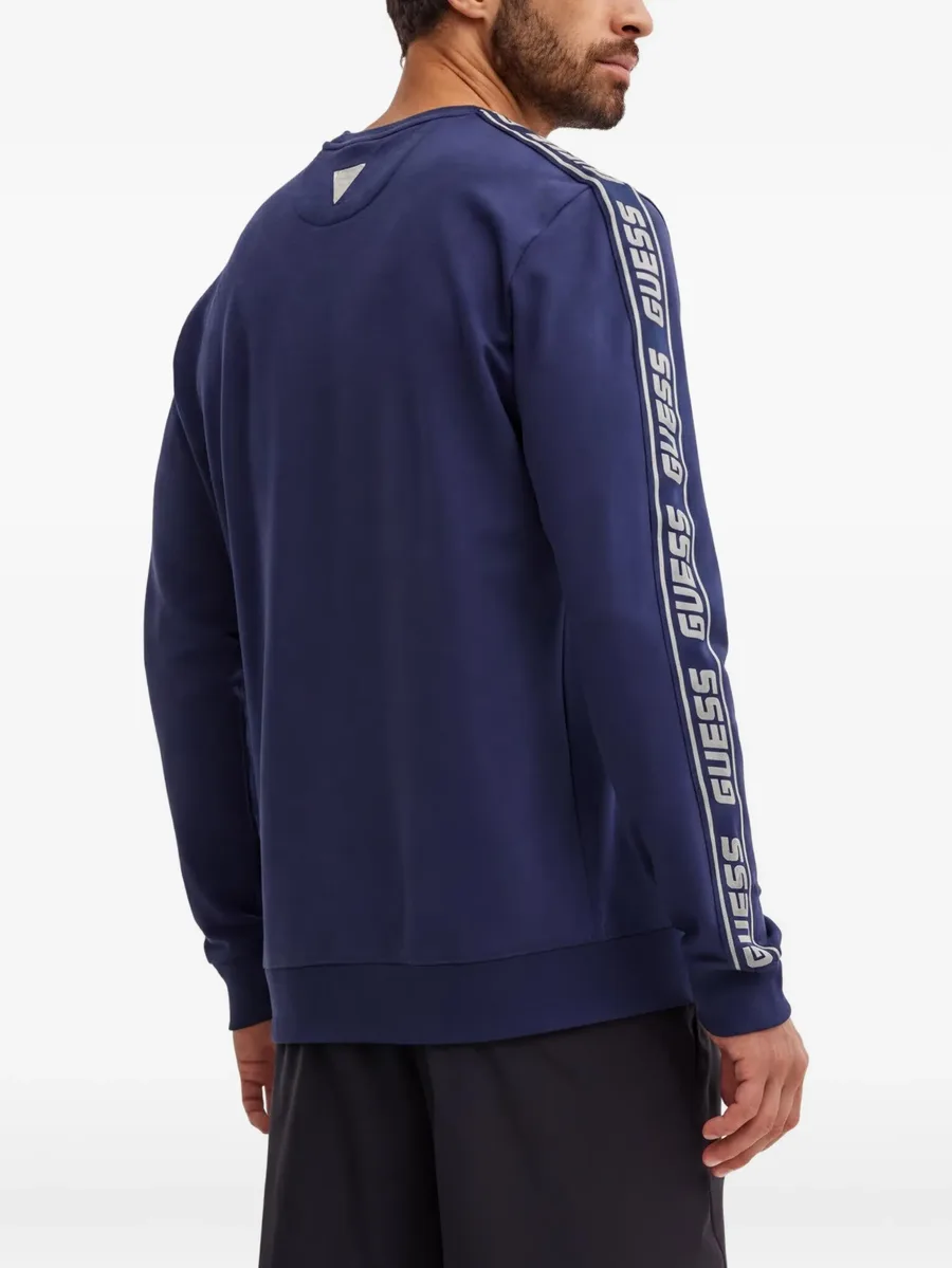 logo tape sweater 6