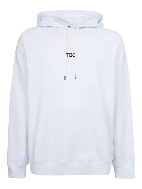 logo-print hoodie