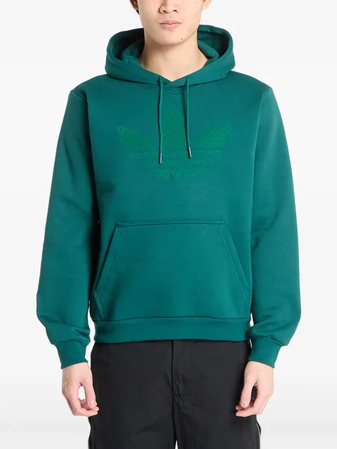 monogram hooded sweater