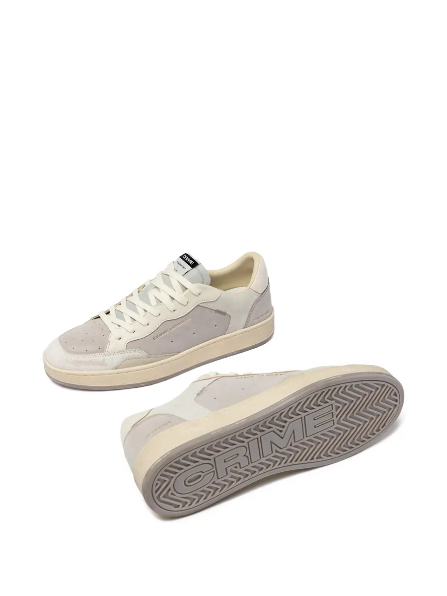 Chelsea panelled perforated sneakers 9