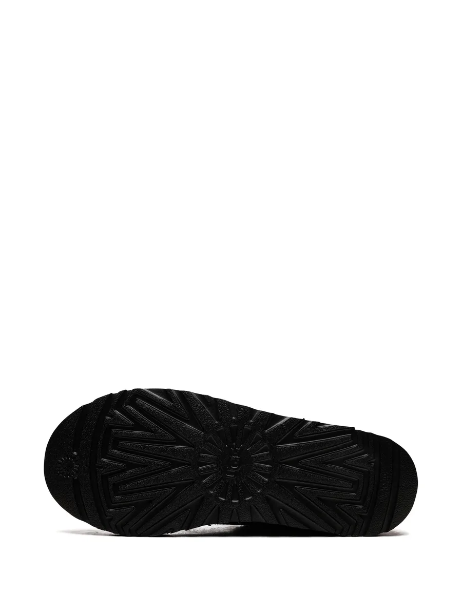 Tasman Logo "Black/Samba Red" slippers 8