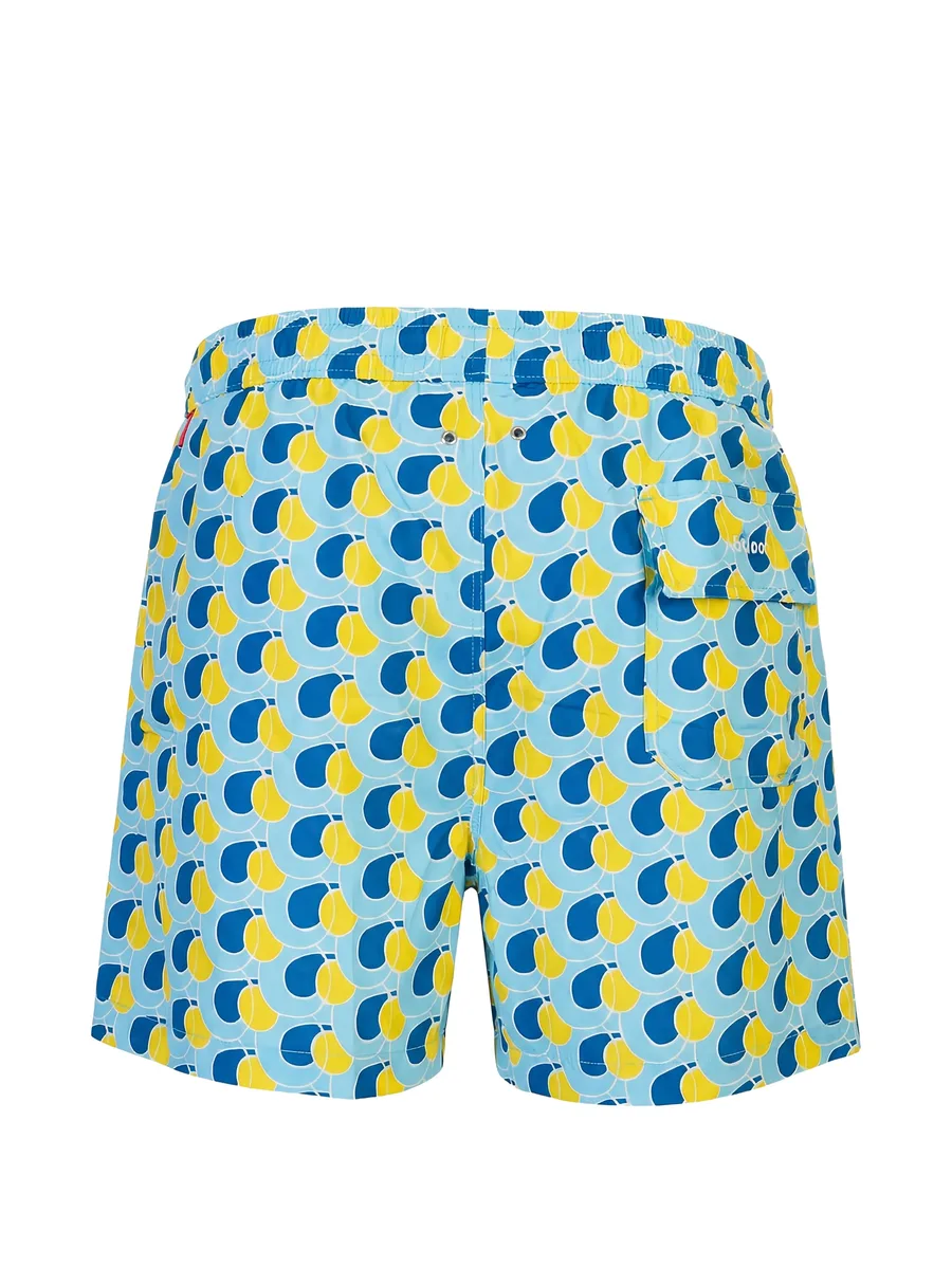 abstract-print swim shorts 4
