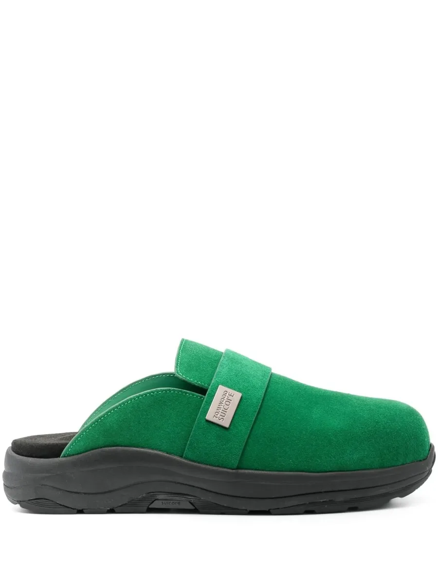 suede-leather slippers 1