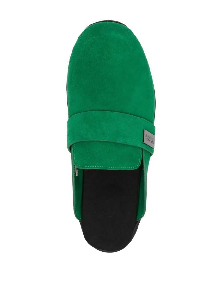 suede-leather slippers 7