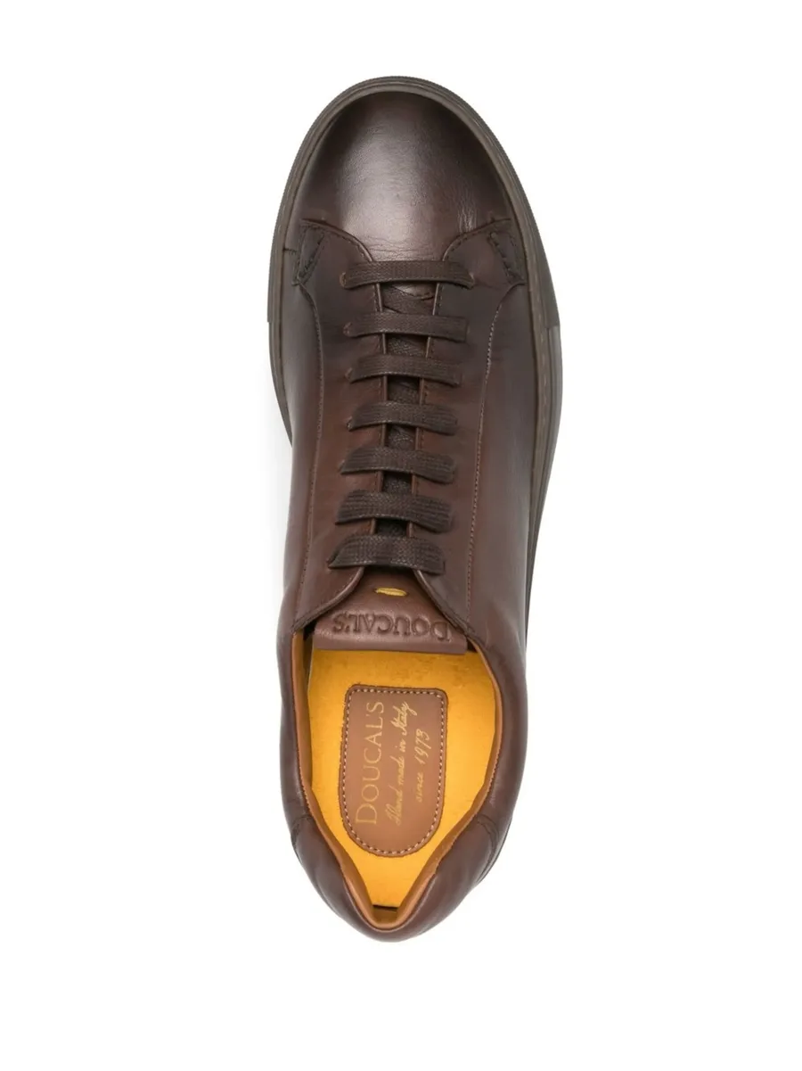 lace-up leather sneakers 8