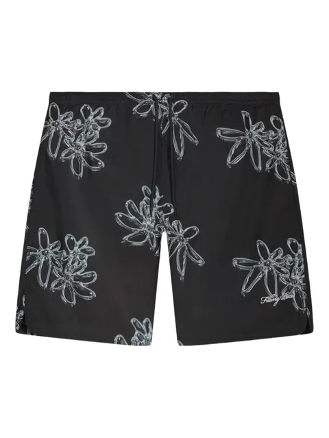 Chrome Flower swim shorts