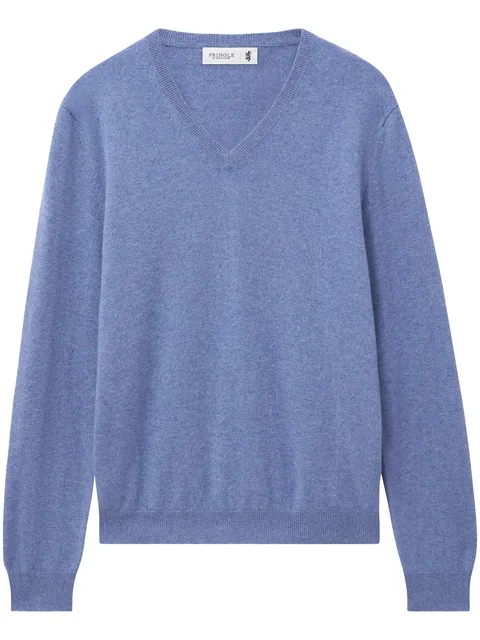 V-neck cashmere jumper