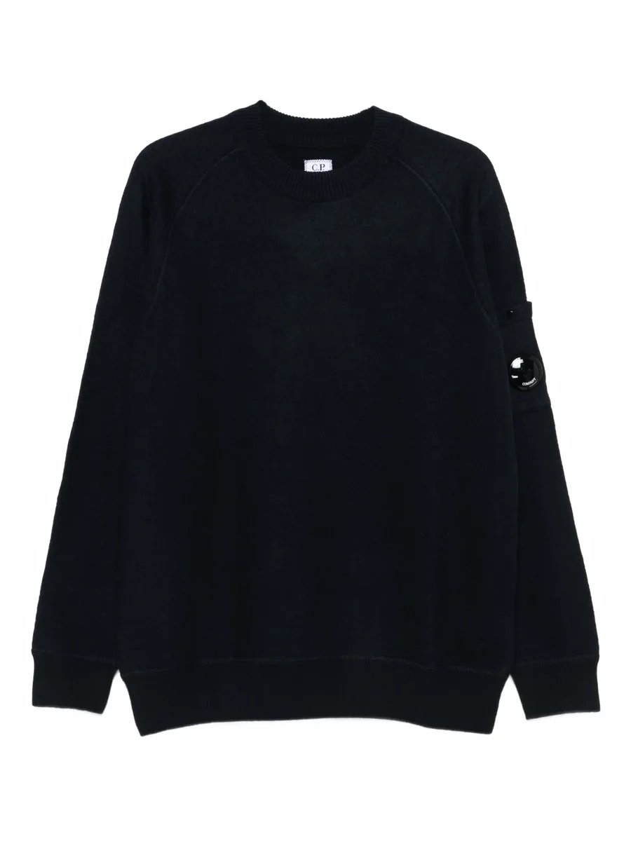 felted crew neck knit 2