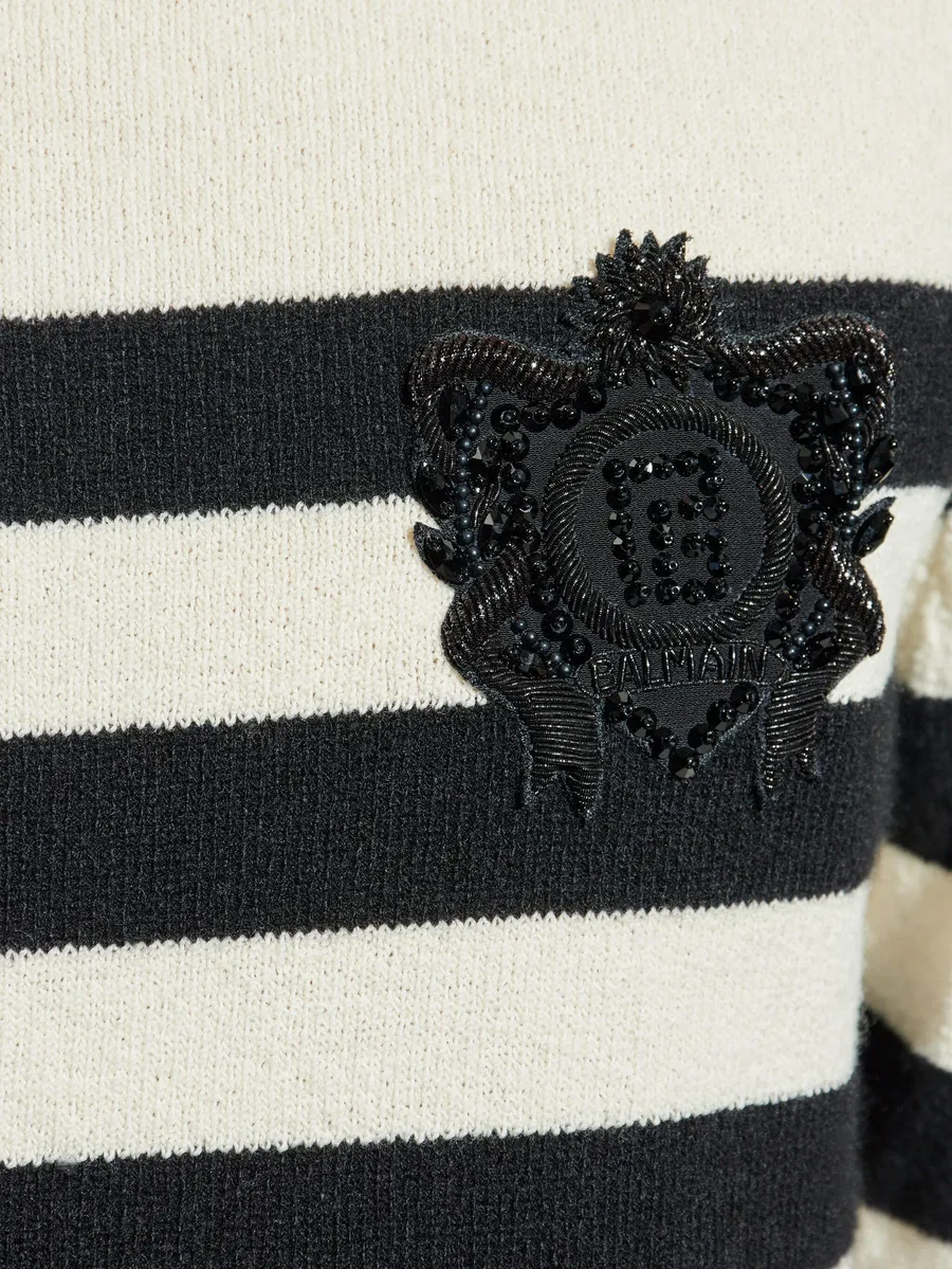 striped-pattern sweater 9