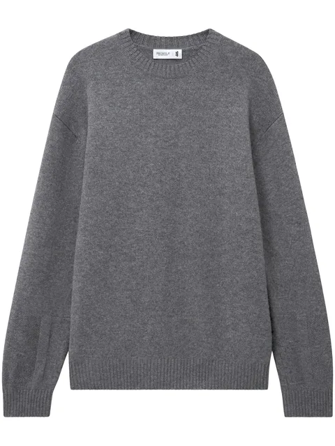 round-neck cashmere jumper