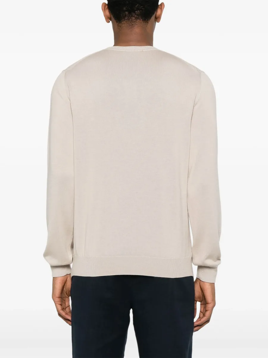 cotton crew-neck sweater 8