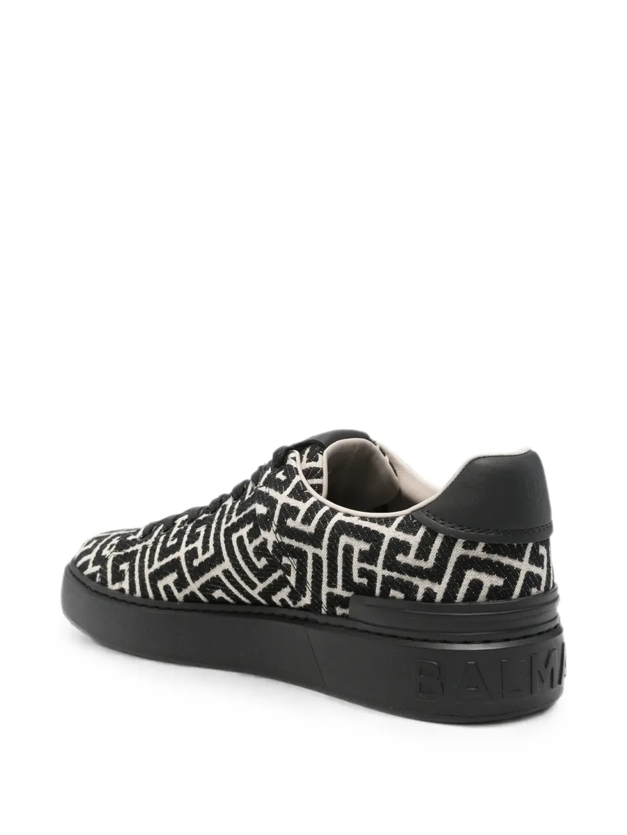 monogram logo-embossed sneakers 6