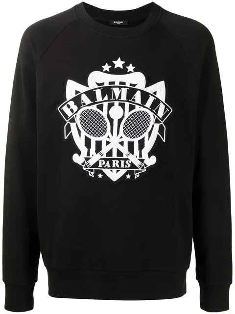 logo-embellished sweatshirt
