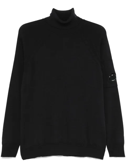 roll-neck sweater