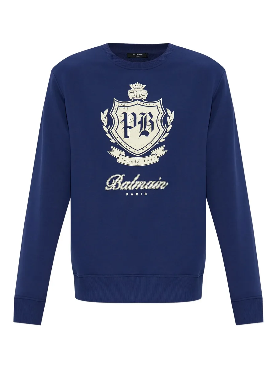 logo-print sweatshirt 1