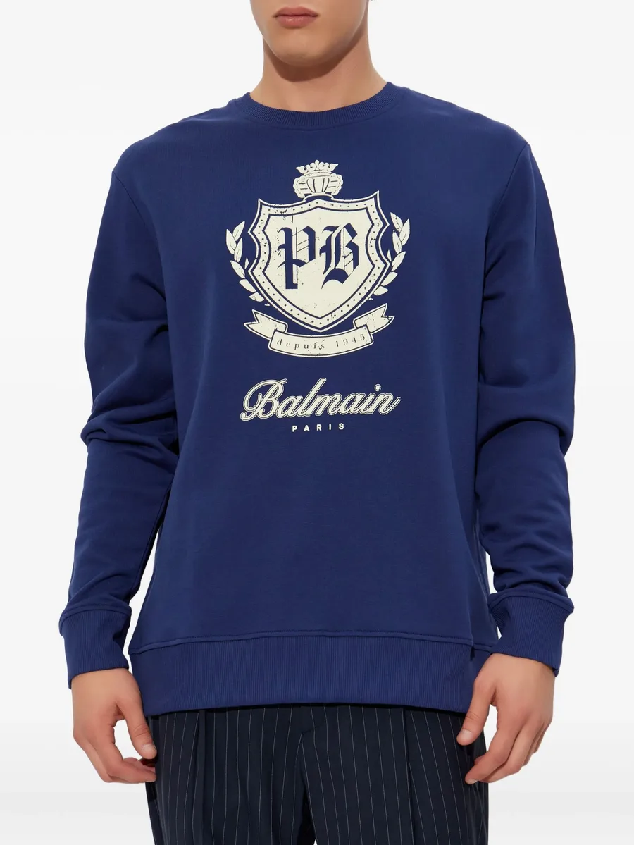 logo-print sweatshirt 6