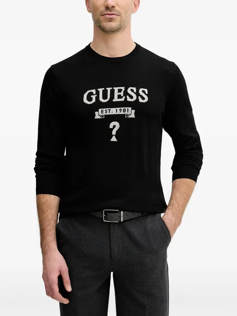 crew neck long-sleeve sweater