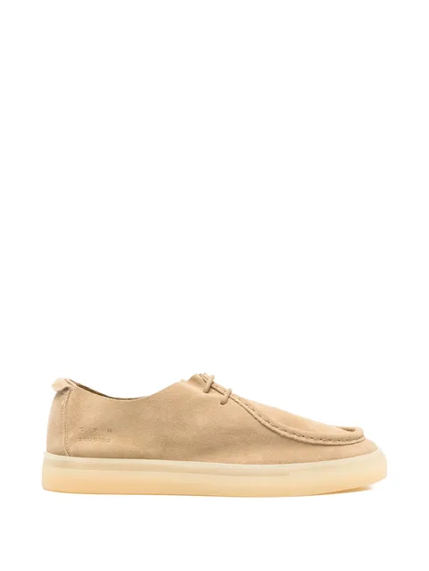 leather boat shoes