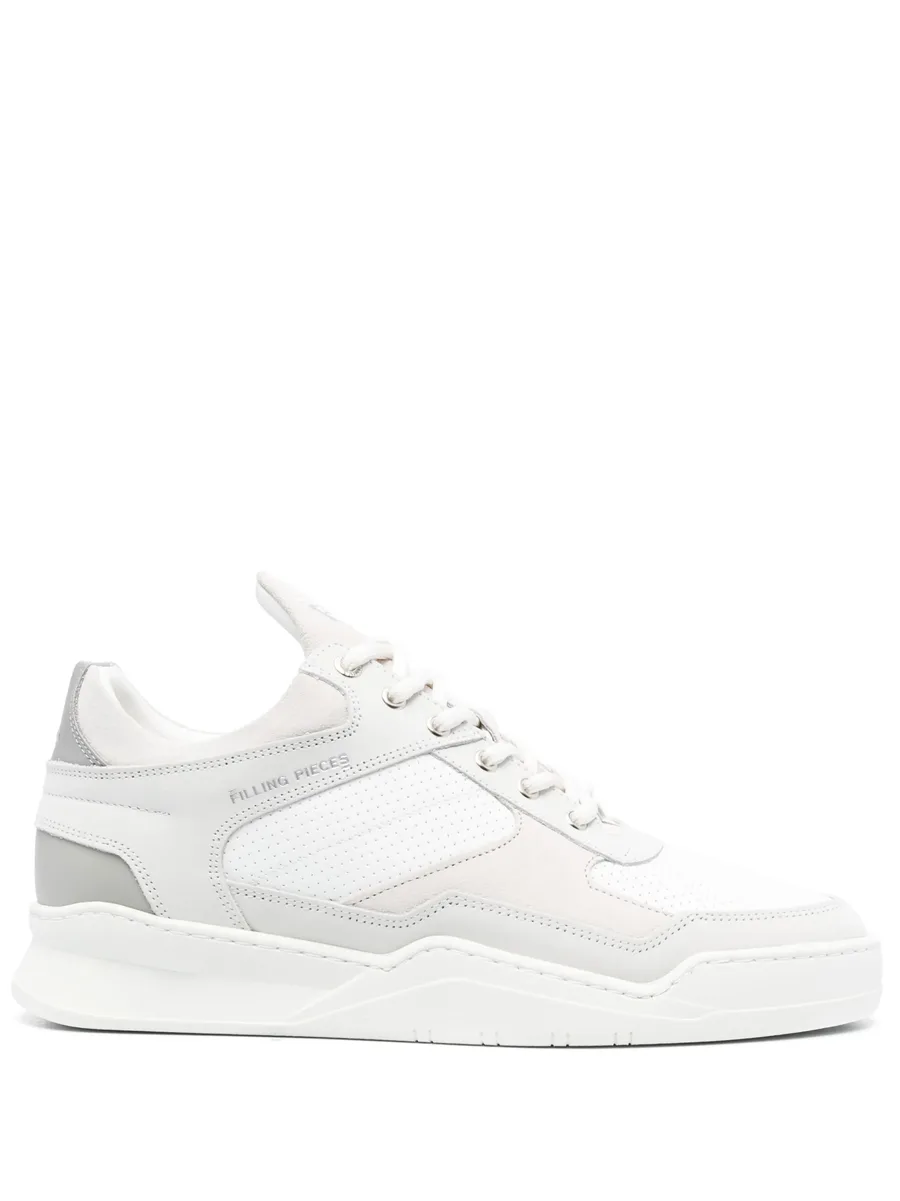 panelled low-top sneakers 2