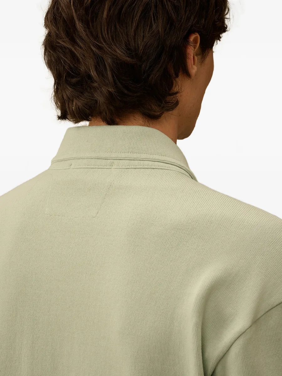 Combed Jersey 10/2 boxy zip sweatshirt 11