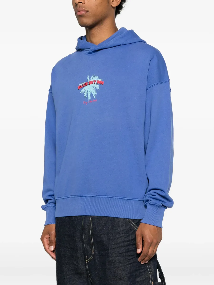 graphic-print hoodie 8
