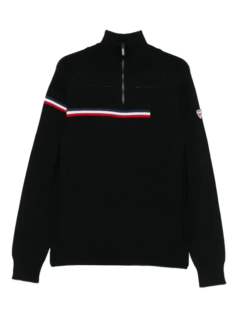 Odysseus half-zip merino wool sweater