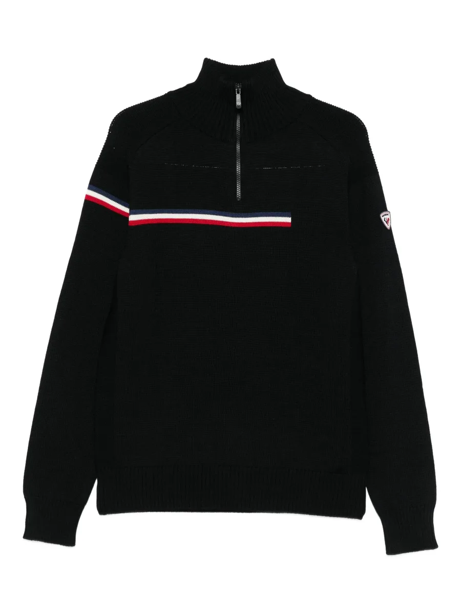 Odysseus half-zip merino wool sweater 2